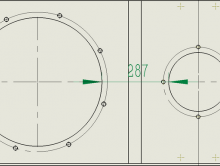 solidworks草图和工程图如何捕捉圆的象限点进行标注