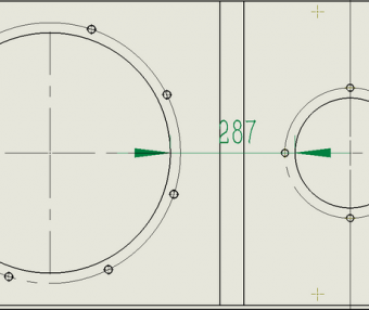 solidworks草图和工程图如何捕捉圆的象限点进行标注