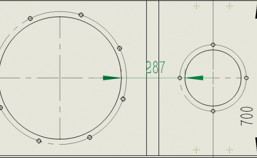 solidworks草图和工程图如何捕捉圆的象限点进行标注